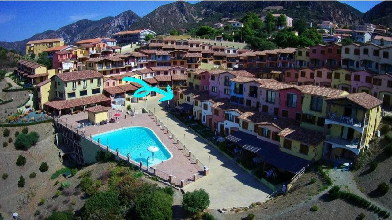 Вілла L'Estasi Tanca Piras A Bordo Piscina Con Vista Mare Nebida Екстер'єр фото